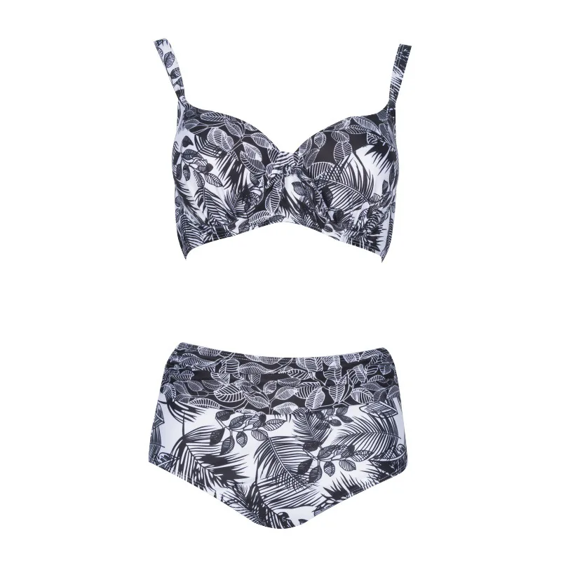 Купальник бикини размера плюс купальник XL-XXXL Купальник слитный Maillot De Bain Femme бикини танкини раздельный купальник пуш-ап