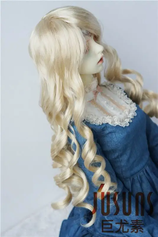 JD224 1/3 Модные курчавый BJD куклы парики SD леди Sauvage Размер 8-9 дюймов синтетический парик мохера в продаже