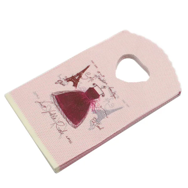 Распродажа! Lucia crafts 9*15 см, много вариантов, сумки для покупок, мини пластиковые подарочные пакеты для подарка на день рождения, посылка 25 шт./лот H1107 - Цвет: Pink dress