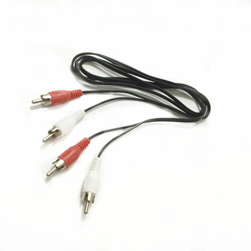 Кабель KEITHNICO 1 2 M RCA на Папа папа кабель для ТВ DVD аудио видео AV|Кабели VGA| |