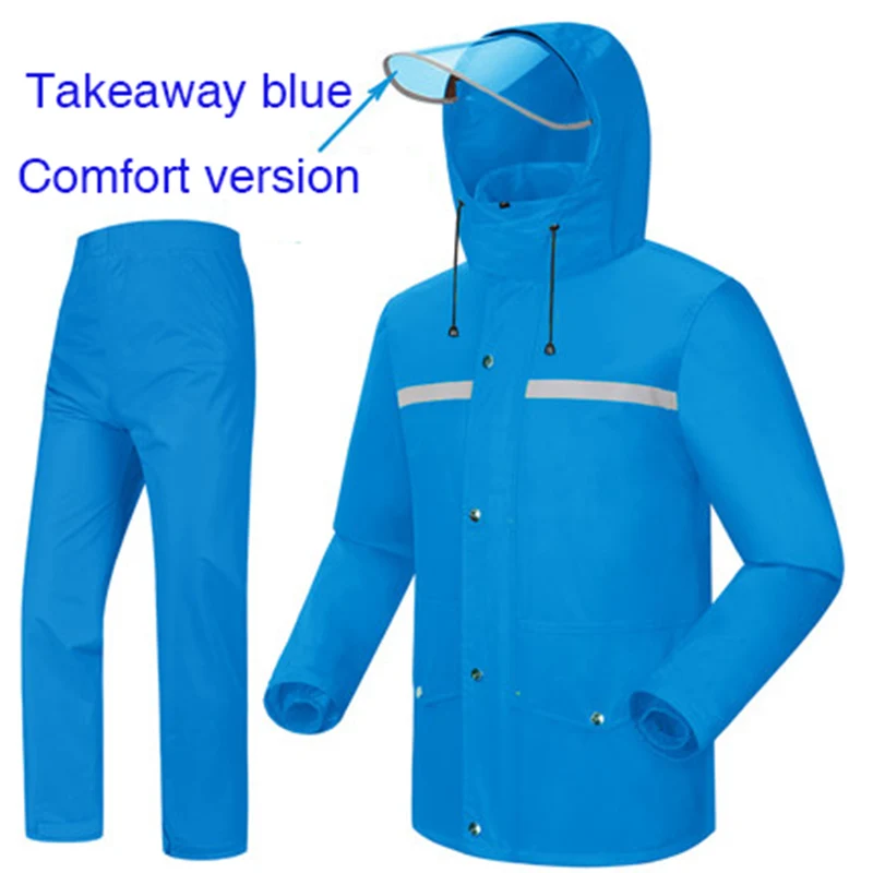 

Reflective Women Raincoat For Hiking Suit Men Motorcycle Rain Suit Waterproof Manteau Femme Home Decoration Accessories 50YY0009