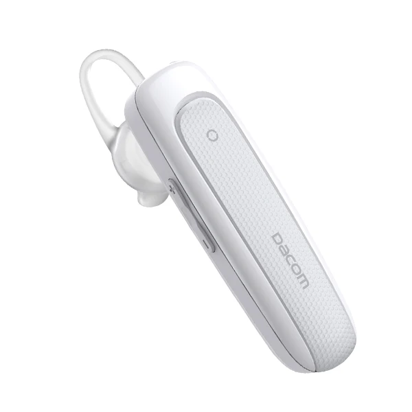 White DACOM M21 беспроводная гарнитура с микрофоном бизнес-вождение автомобиля Bluetooth наушники ушные крючки наушники для iPhone Xiaomi huawei - Цвет: White