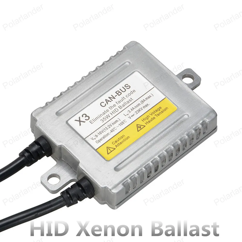 

Polarlander 2 шт. оригинал для H1 H3 H4 H7 H11 880 881 DLT X3 балласт комплект без ошибок HID конверсионный комплект 35 Вт