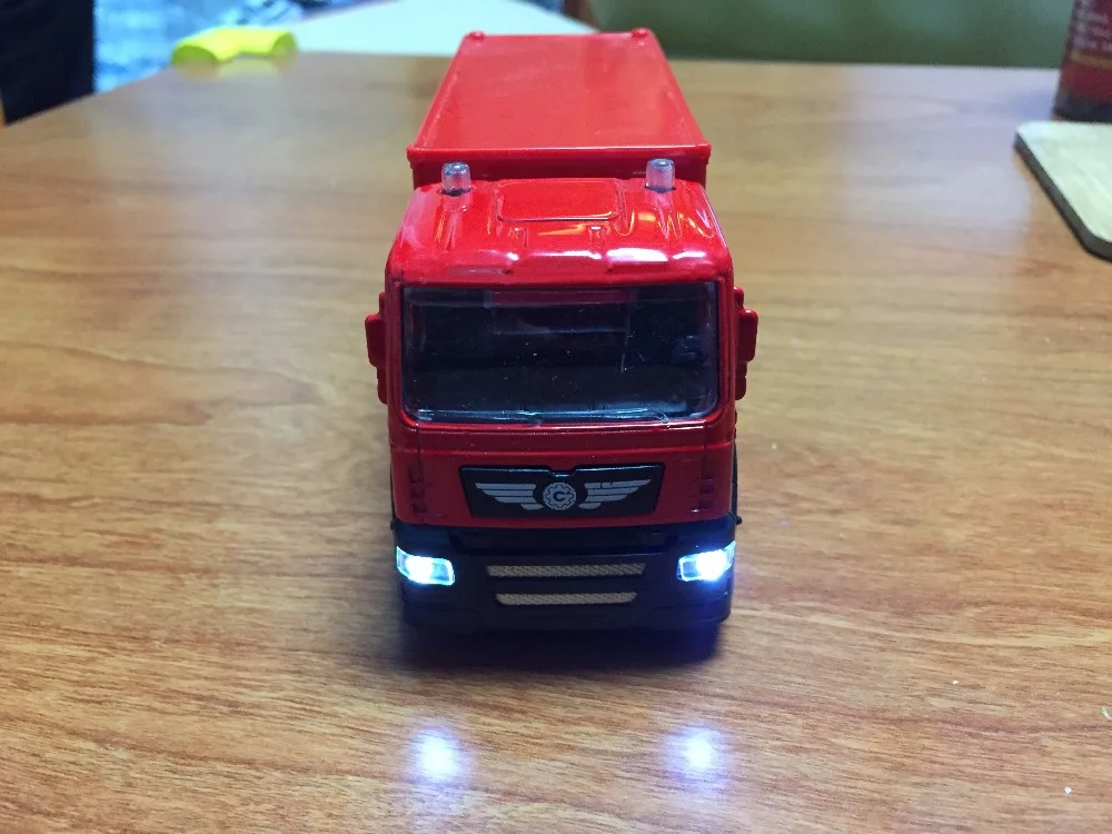 1:36 Toy Car Express Truck Metal Alloy Diecasts &amp Vehicles Model Miniature Scale Toys For Children |