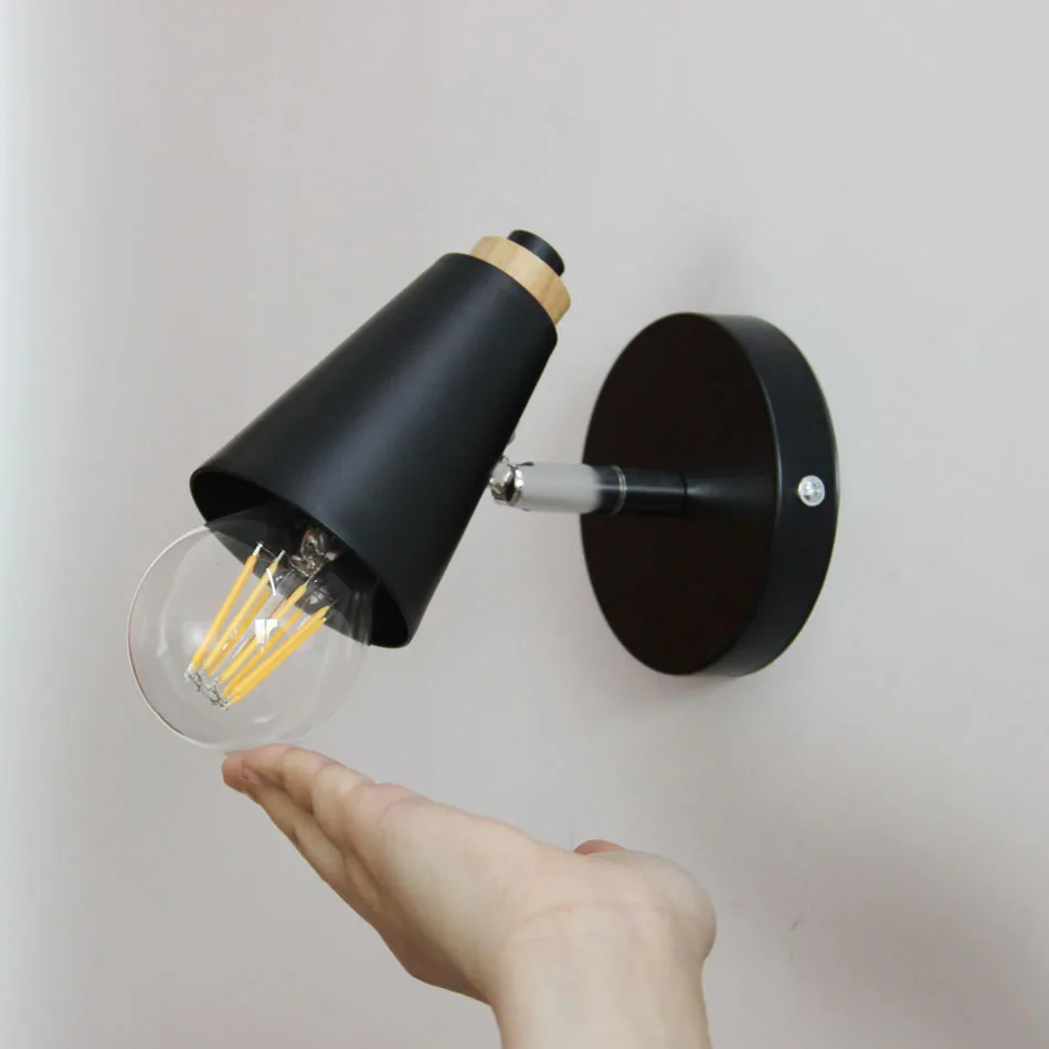 Современный минималистичный дизайн интерьера деревянная и железная настенная