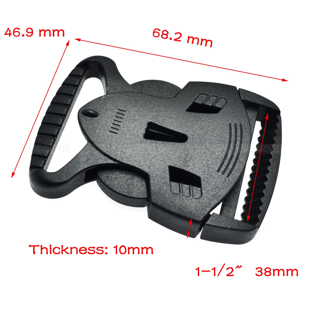 Пластиковые боковые пряжки двойная регулируемая тонкая талия Молл для