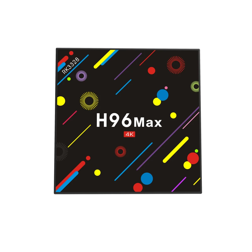 H96 Max H2 Smart Android 7 1 ТВ-приставка 4 Гб + 32 Поддержка HD AV 2 4G/5G Wifi с T6-L дистанционным