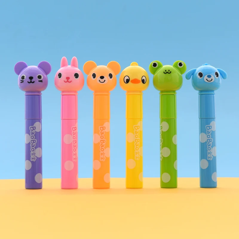 Набор маркеров для начальной школы с милыми животными цветная ручка граффити