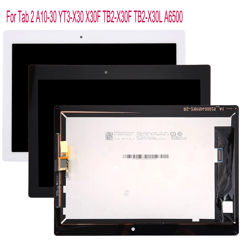 10 1 &quotдля lenovo Tab 2 A10-30 YT3-X30 X30F TB2-X30F TB2-X30L A6500 ЖК-дисплей Дисплей Сенсорный экран