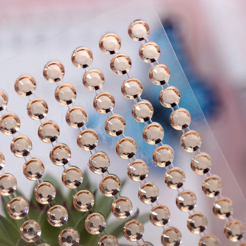 2017 Красочные Стразы алмазные кристаллы Скрапбукинг наклейки для детей девушки