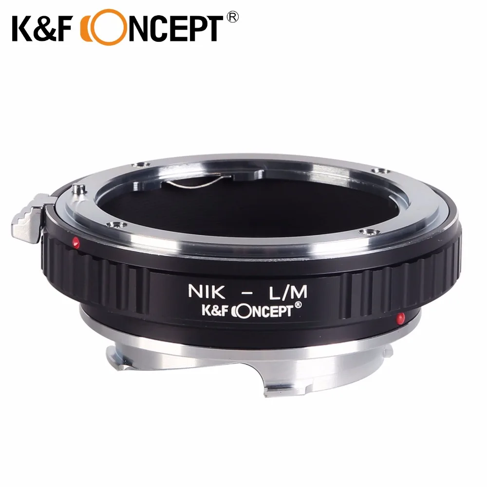 K& F концепция Крепление объектива адаптер для Nikon креплением(к) подходит для Объектив Leica M Камера Средства ухода за кожей адаптер для объектива Nikon-L/M Адаптер