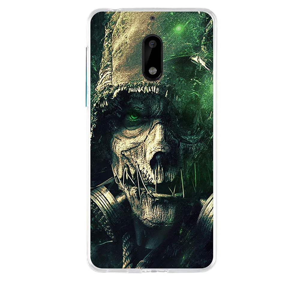 13 Для nokia 6 силиконовый чехол для nokia 6 TA-1033 TA-1021 задняя крышка чехол с узором для nokia 6 Funda бампер 5,5 дюймов Чехол - Цвет: 13