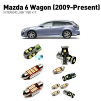 led interior lights for mazda 6 wagon 2009 12pc led lights for cars lighting kit automotive bulbs canbus