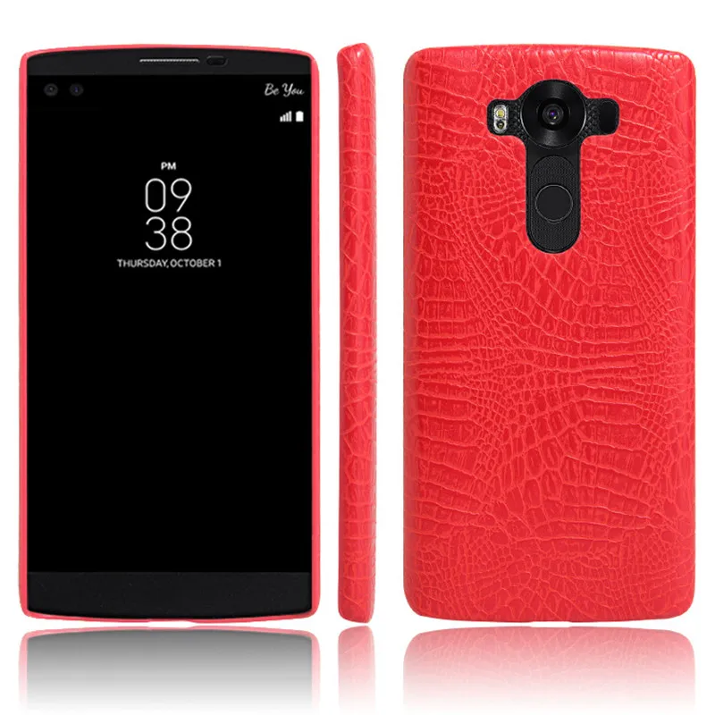 For LG V10 F600 5.7inch phone bag case Luxury Crocodile Skin PU leather Protective Case Cover for / lg G4 pro |