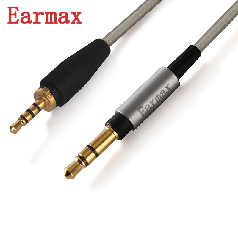 Кабель для наушников Earmax Hi Fi с посеребренным обновлением сменный Urbanite Sennheiser) 3 5 мм