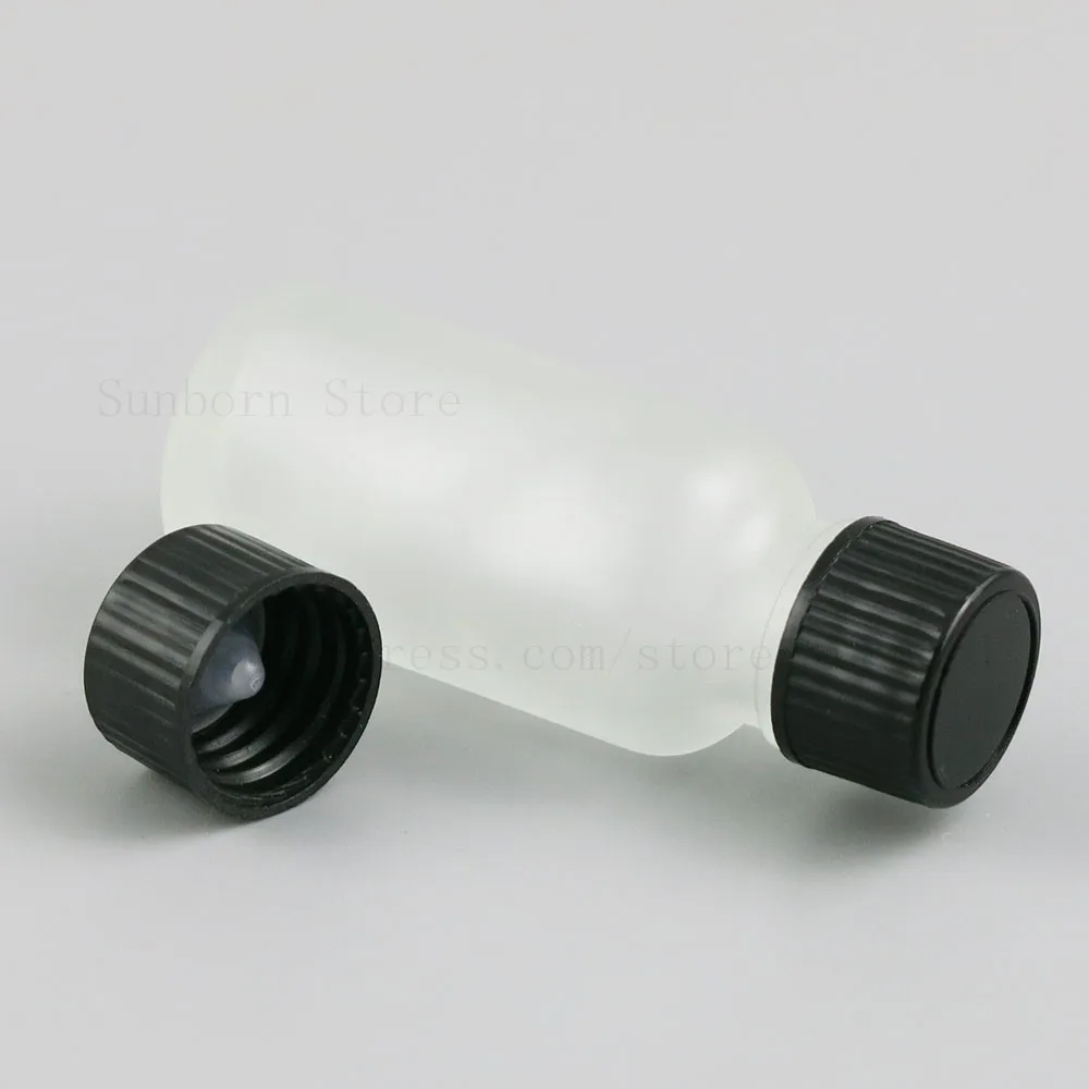 Флаконы из прозрачного янтарного стекла для эфирного масла 5/10/15/20/30/50/100 мл