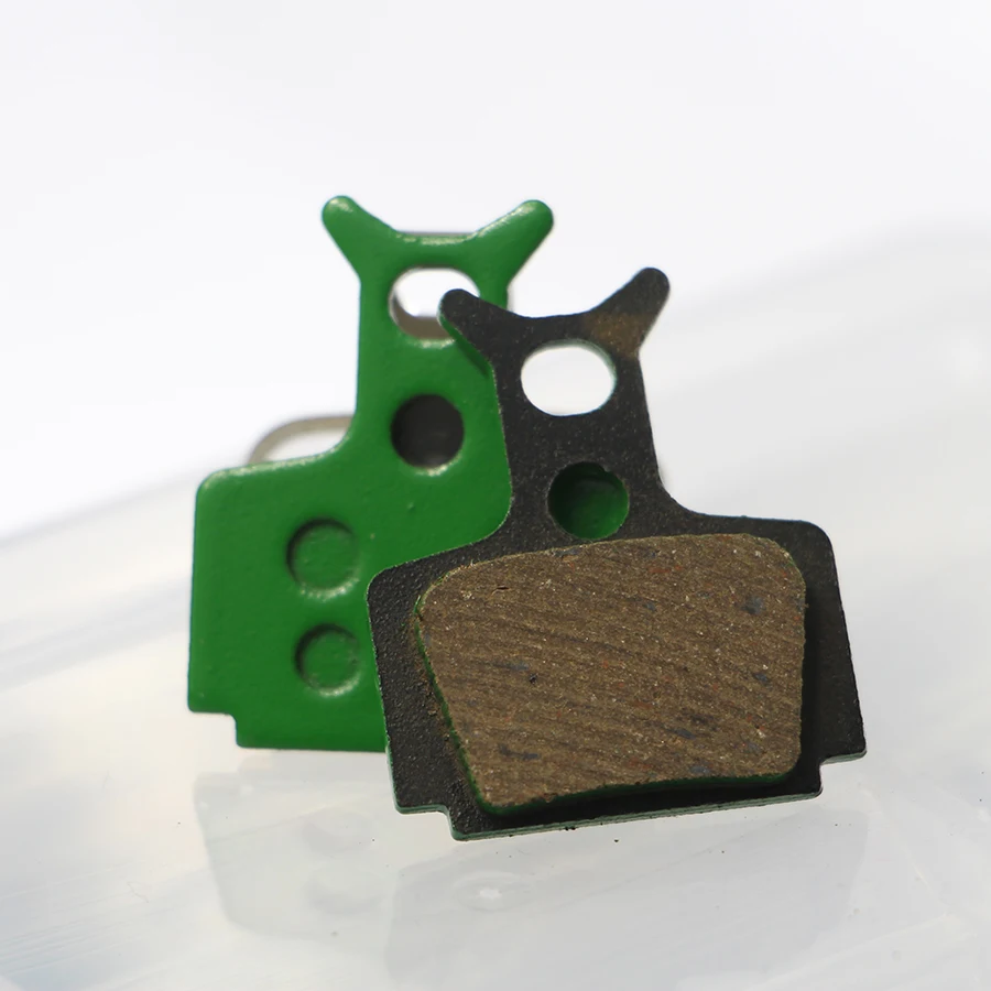 Велосипедные дисковые Тормозные колодки с коробкой зеленые из смолы для формулы
