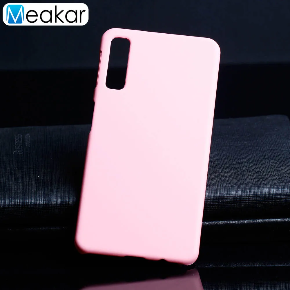 Coque 5.7For samsung Galaxy A7 чехол для samsung Galaxy A7 SM A750 A750F SM-A750 SM-A750F чехол-лента на заднюю панель - Цвет: Pink