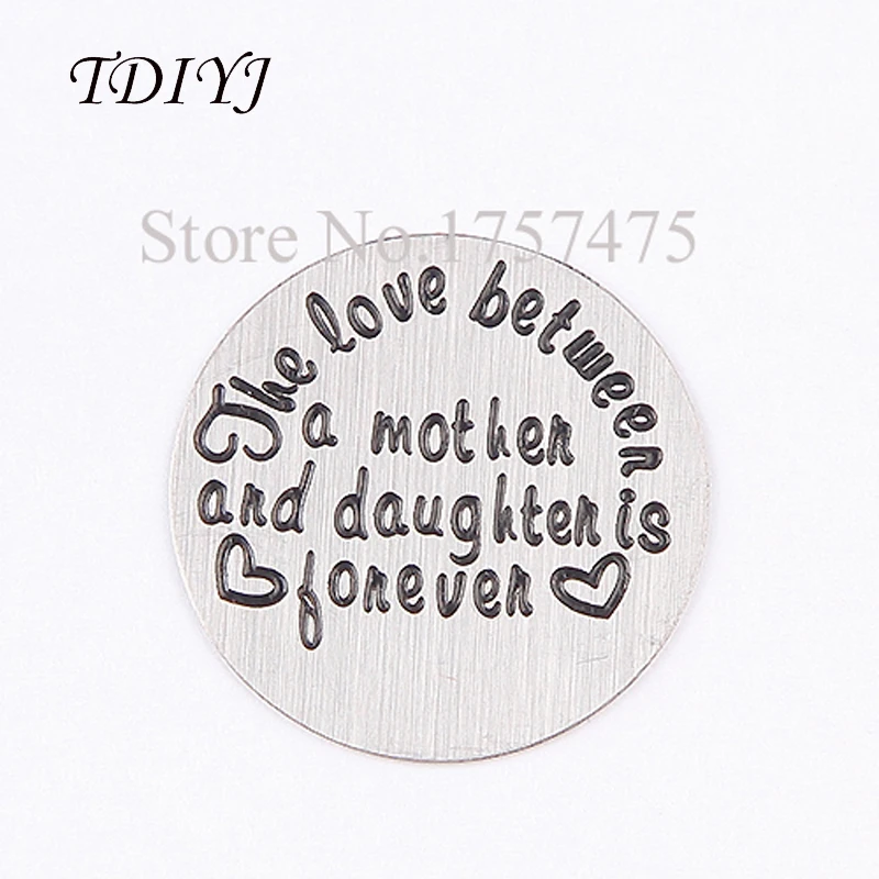 Лидер продаж TDIYJ (20 шт./партия) 22 мм из нержавеющей стали плавающие медальон