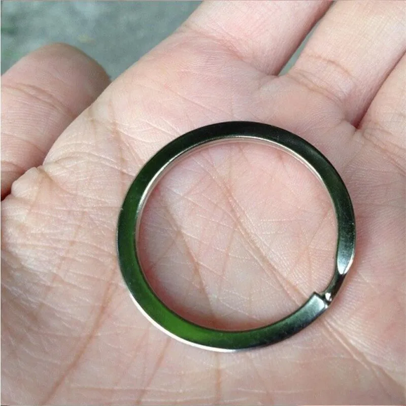 20 шт./лот полностью из нержавеющей стали брелки 32 мм EDC брелок для ключей уличный