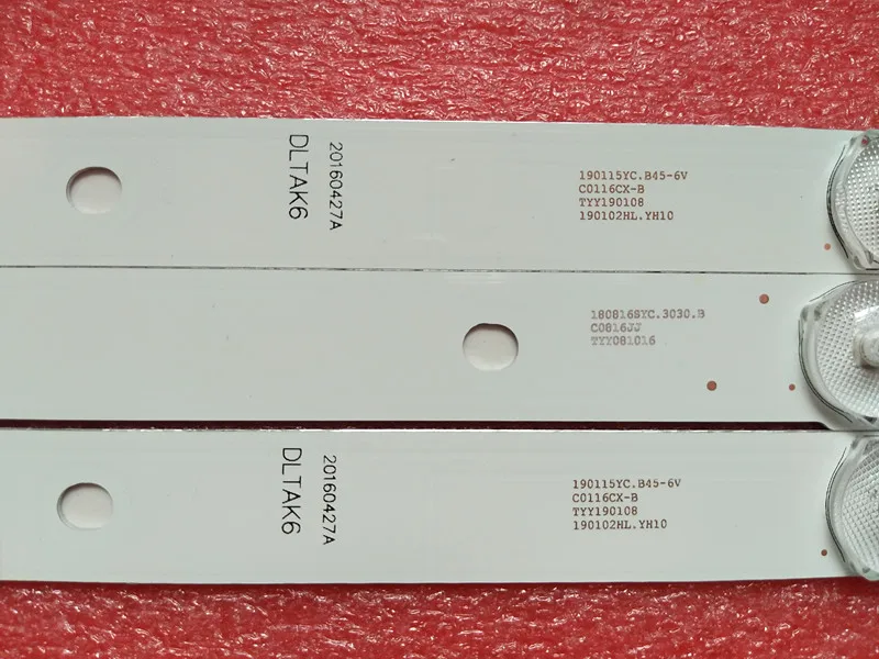 Светодиодный подсветка полосы лампы для JS D JP3920 061EC 071EC E39F2000 MCPCB акаи AKTV401 AKTV403 AKTV4021