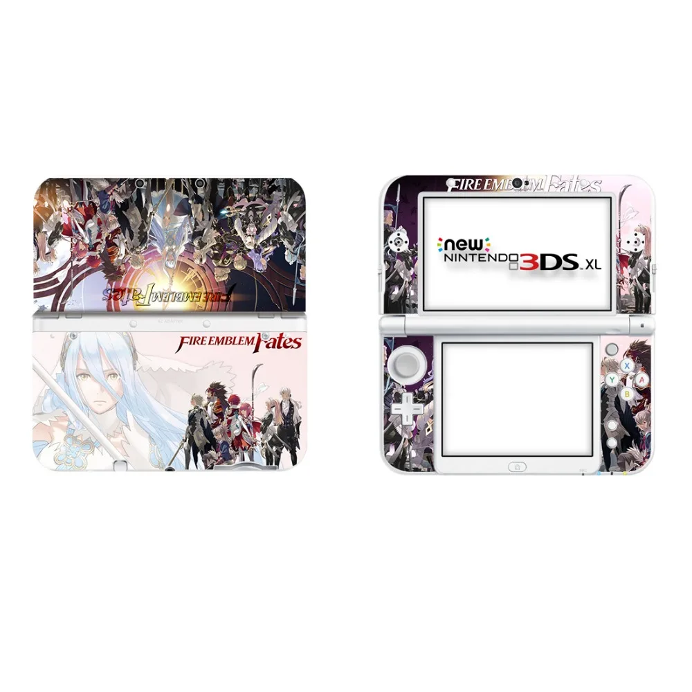 Игровые аксессуары для Nintendo New 3dsll/XL (защитная виниловая наклейка + разделенная