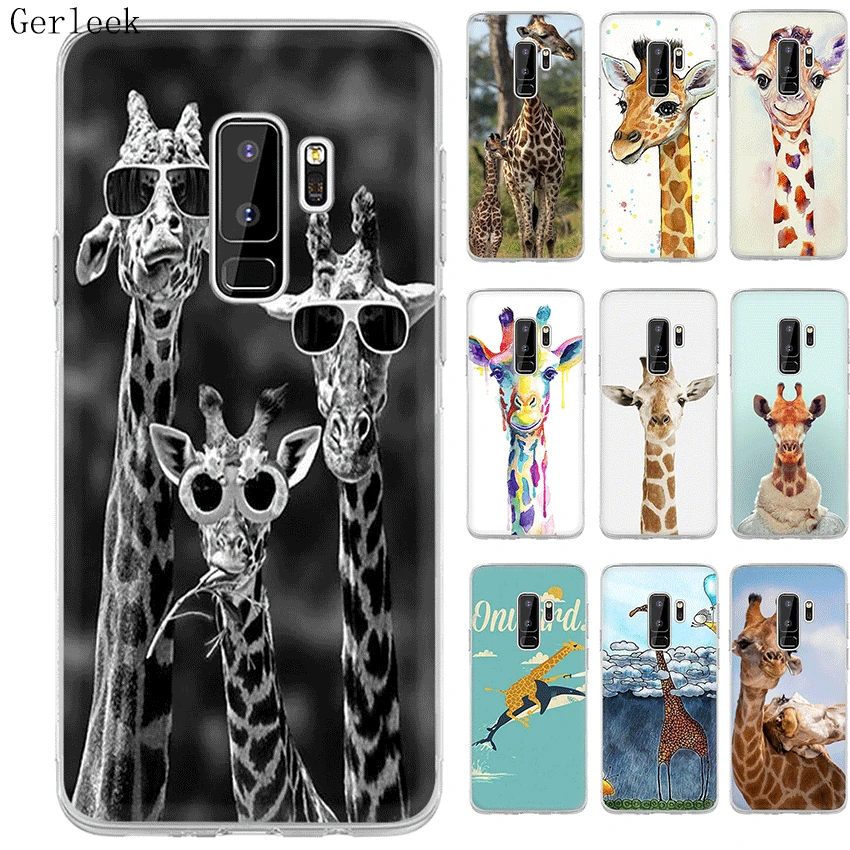Чехол Desxz giraffes для Samsung galaxy J1 J2 J3 J5 J7 J6 Prime защитный чехол|Чехлы-накладки| |