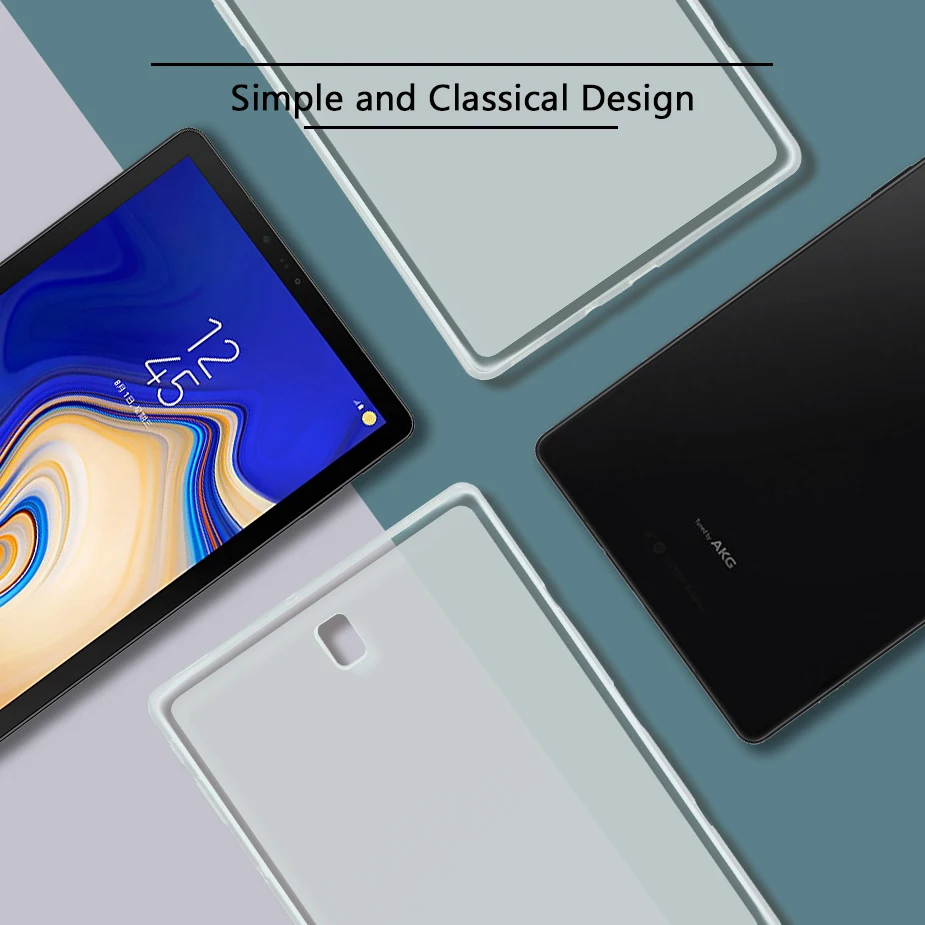 Мягкий чехол из ТПУ с принтом "для Samsung Galaxy Tab 3 4 S S2 S3 S4 S6 10,5 10,1 9,7 8,0 7,0 SM-T810 T800 T860 T813 T830 T530 T230 P5200 крышка