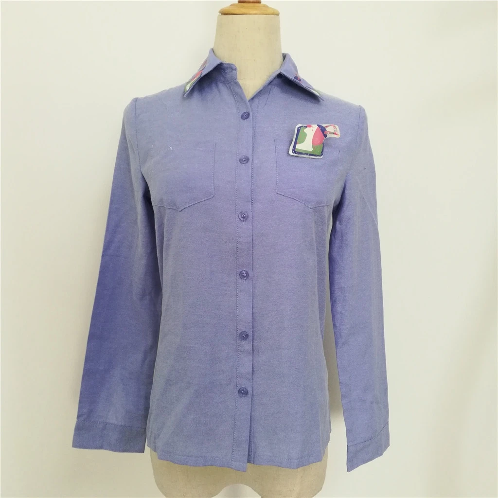 

Women Long Sleeve Turn-down Collar Casual Shirts Blouse Tops