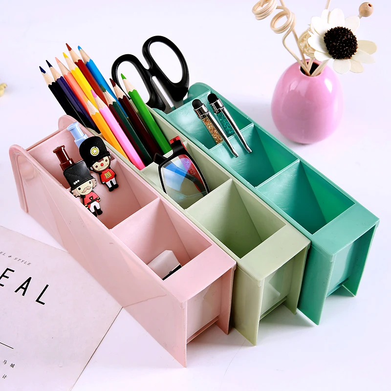 Креативный модный Настольный ящик для хранения отделочный пенал|storage office|pencilcase