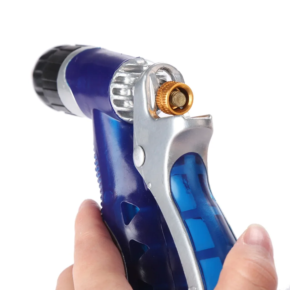 

Adjustable High Pressure Water Gun Nozzle Car Garden Washing Cleaner Spray All Copper Head Pipe Car Washing Tool Gun