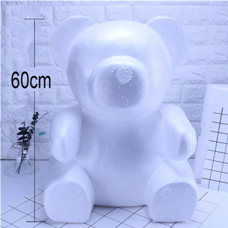 60 см моделирование полистирола пенополистирол Роза медведь плесень свадебные