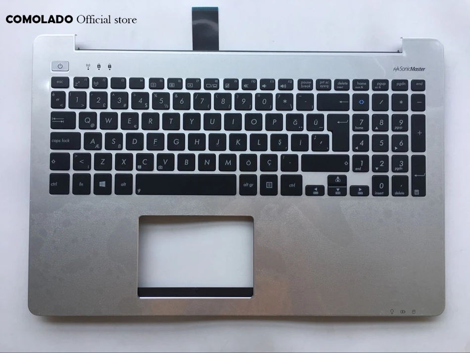 TR Турецкая клавиатура для ASUS K551 K551L S551L S551LN V551 верхняя крышка чехол Подставка рук