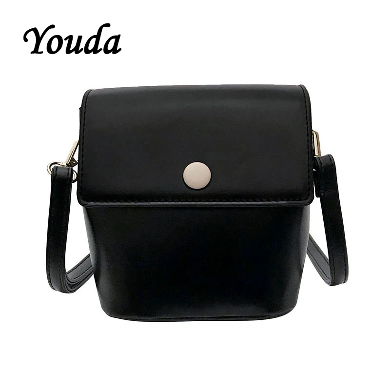 Youda Винтаж откидная крышка сумка простая Женская Ретро Сумки через плечо Стиль из
