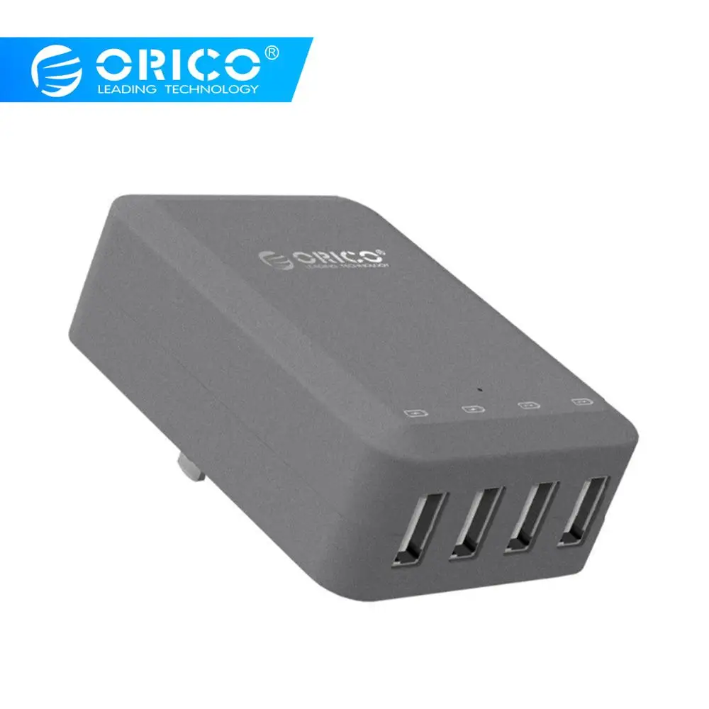 Настенное зарядное устройство ORICO с 4 портами интеллектуальное зарядная станция