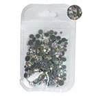 AAAA + высококачественный кристалл AB смешанного размера стразы горячей фиксации более блестящие супер яркие искусства ногтей блестящие камни. 10 г