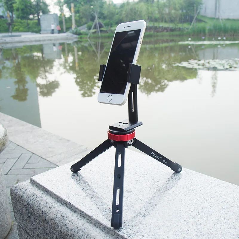 Manbily компактный настольный алюминиевый штатив идеально подходит для