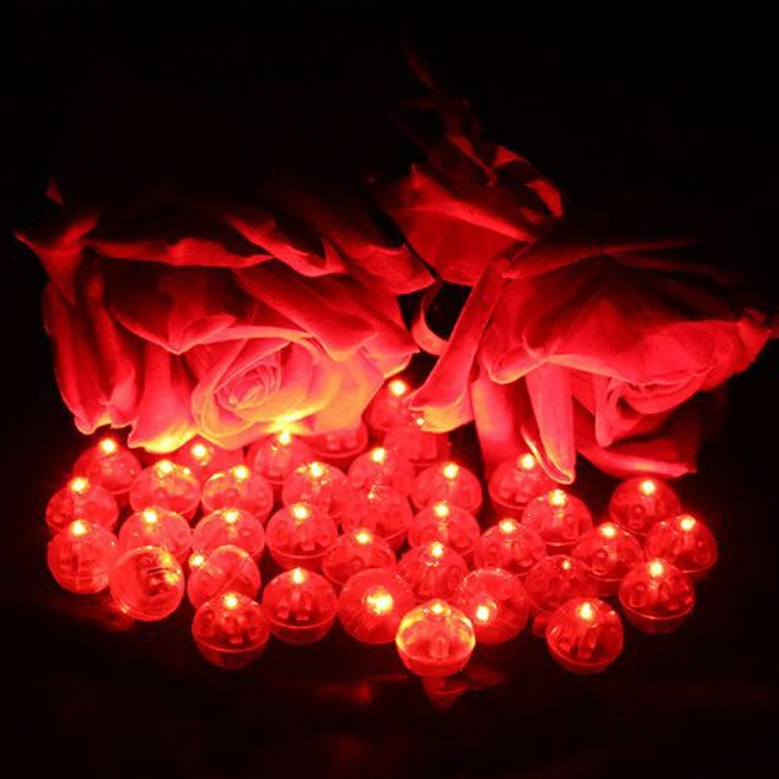 20 шт./лот круглый шар Светодиодные воздушные шары мини лампы для фонарей