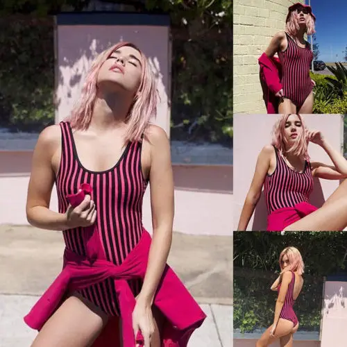 Новинка 2018 Модный популярный сексуальный женский слитный монокини с пуш ап