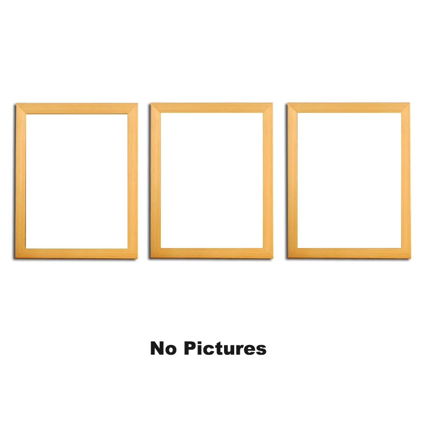 wood Frame Picture 3 шт./компл. деревянная рамка для фотографий, индивидуализированная под заказ A4 20X30X30X40 см оргстекло включают в себя рамки плаката для стене висит рамка с магнитом - Цвет: wood Frame Picture