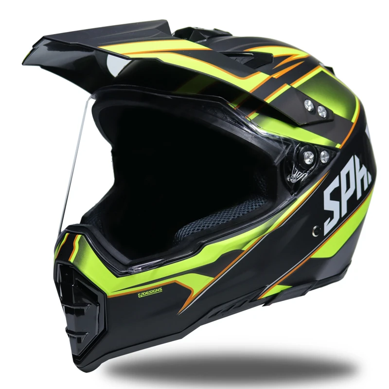 Мужские moto s moto rcycle шлем внедорожный casco moto крест шлем утвержденный capacete полное лицо moto крест шлем - Цвет: 4b