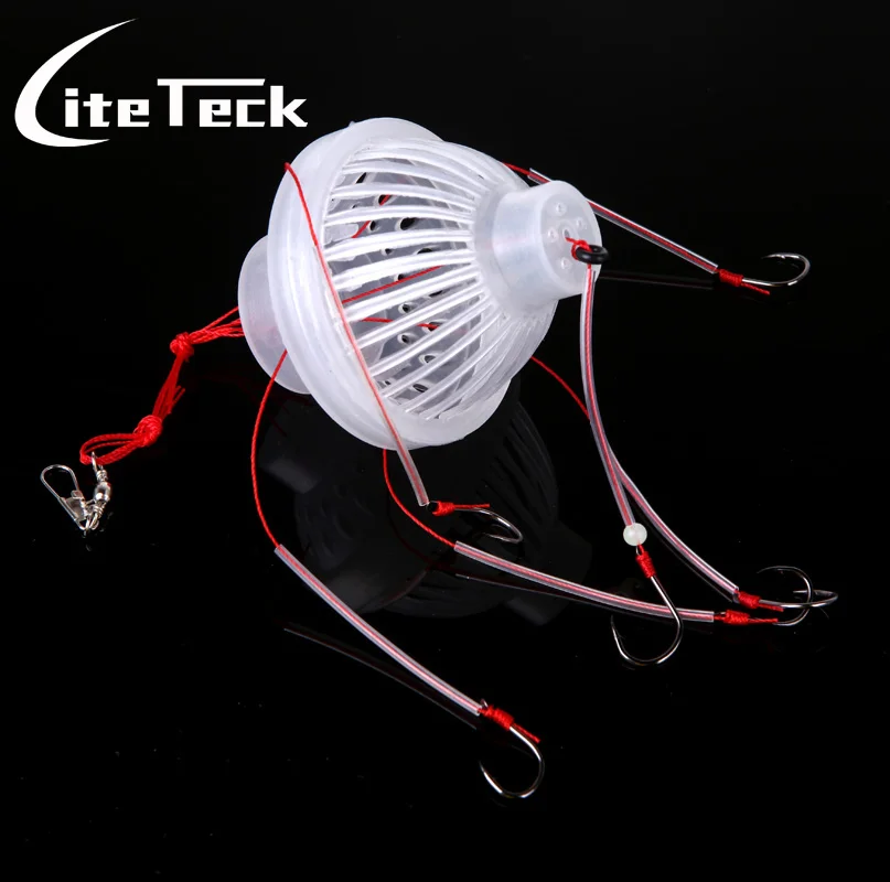 Углеродистая сталь + пластик Карп крючок для морской рыбалки Монстр с шестью