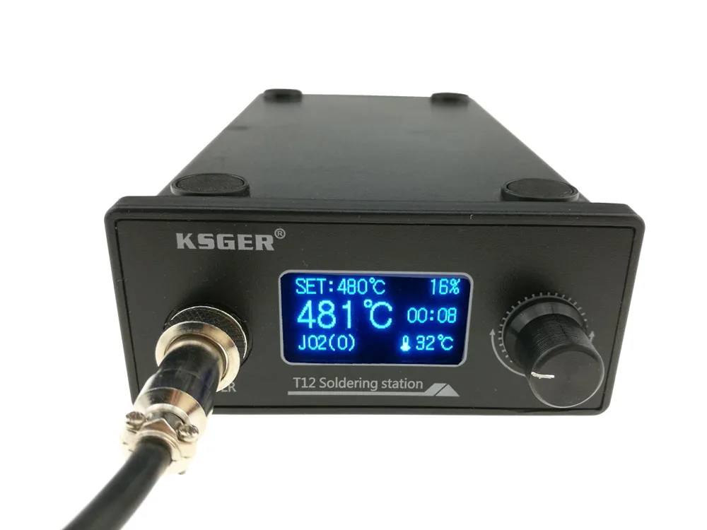 Ksger T12 паяльник станция STM32 OLED DIY Наборы припоя Электрический Инструменты Сварка паяльников Температура контроллер ручка