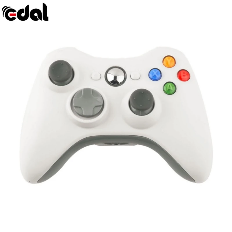 EDAL геймпад 2 4G беспроводной для xbox 360 контроллер Новый черный и белый джойстик
