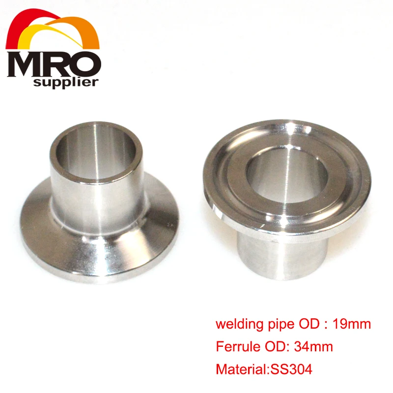 Высококачественный санитарный сварной шов с наружным диаметром 3/4 дюйма внешний