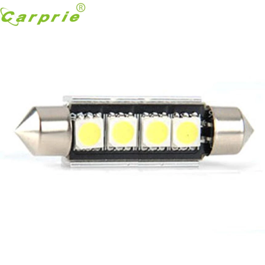Красивый автомобиль-Стайлинг(31~ 41) мм(2~ 8) SMD белый купол гирлянда CANBUS ОШИБОК автомобиля светодиодный светильник лампы st28