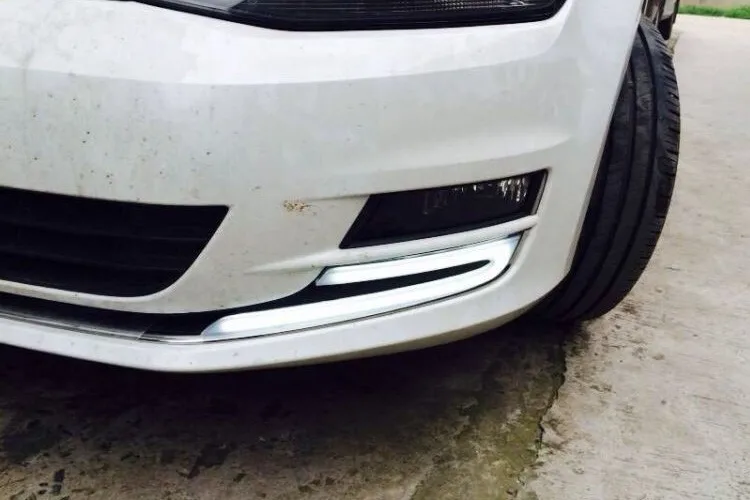 Гольф 7 led drl Дневной ходовой светильник с функцией диммера Высокое качество Быстрая направляющий светильник дизайн супер яркий