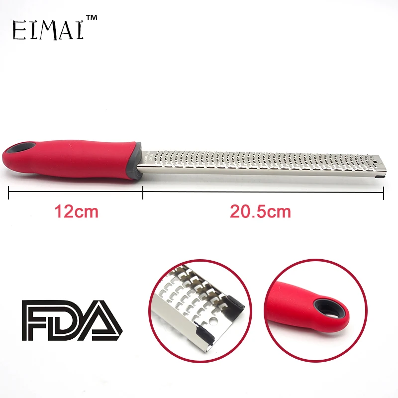 EIMAI кухонные инструменты терки для сыра 304 нержавеющая сталь лимонный нож