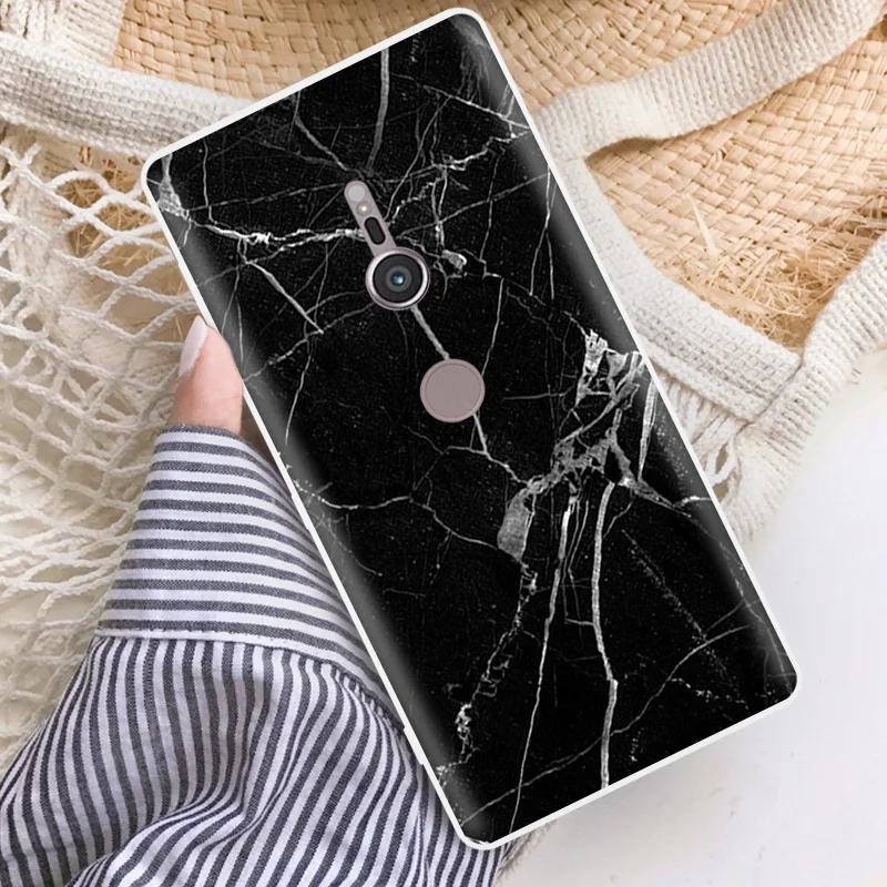 Slim Cases for Sony Xperia XZ2 Soft Silicone Antler Cover 5.7&quot H8216 H8266 Clear TPU XZ 2 H8296 Shell |