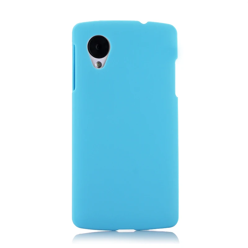 Чехол для LG Nexus 5 ультра тонкий Противоскользящий резиновый матовый чехол жесткий